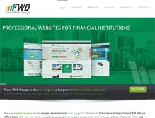 Tablet Screenshot of forexwebdesign.com